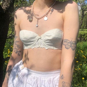 Vintage floral bra Passionata by Chantal