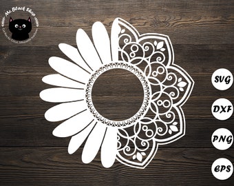 Download Circle Mandala Svg Etsy