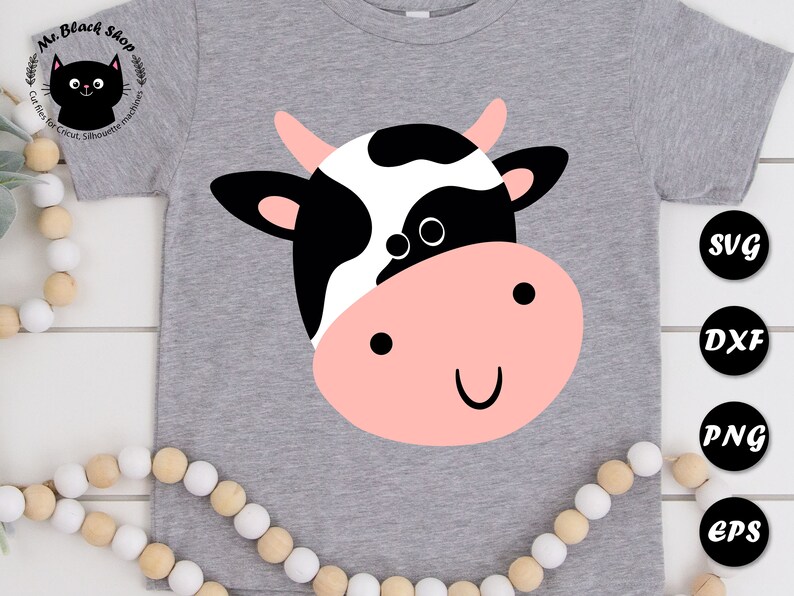 Download Cute cow svg Cow face clipart Baby cow svg Calf svg Farm ...