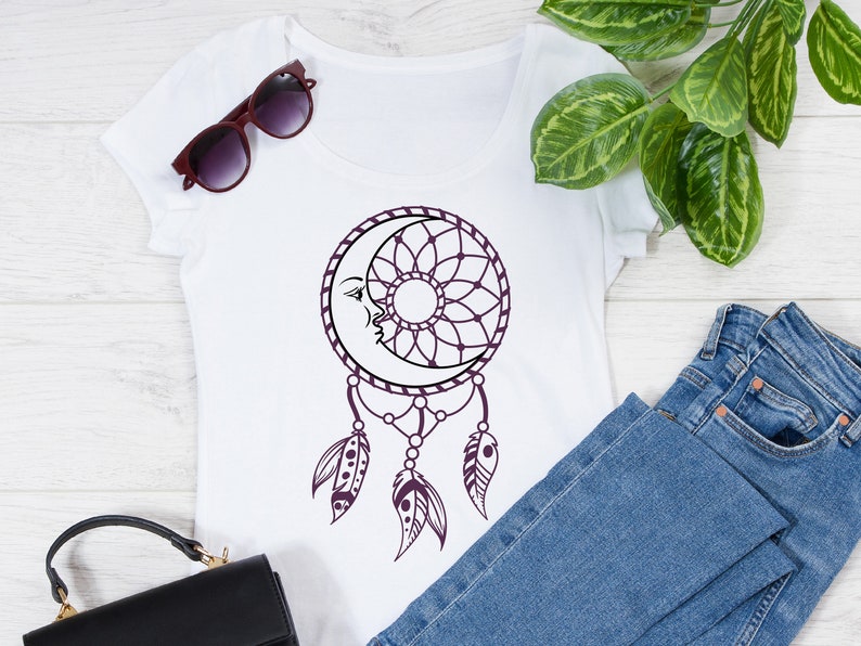 Free Free 114 Moon Dream Catcher Svg Free SVG PNG EPS DXF File