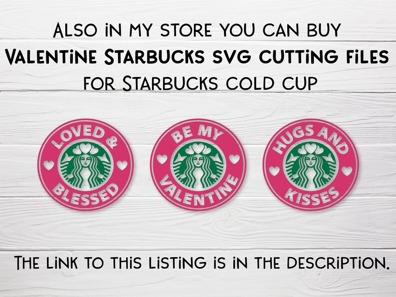 Download Valentine starbucks printable stickers svg png Starbucks ...
