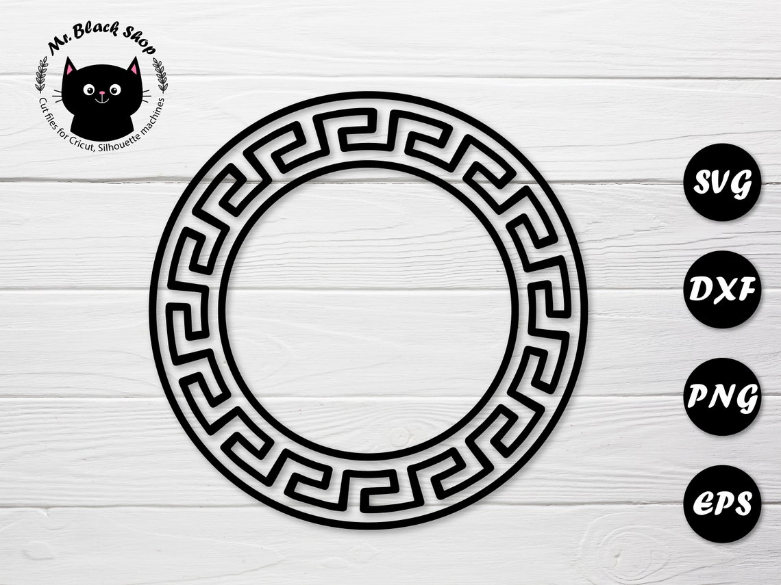 Download Greek alphabet svg Monogram frame svg Greek letters svg ...
