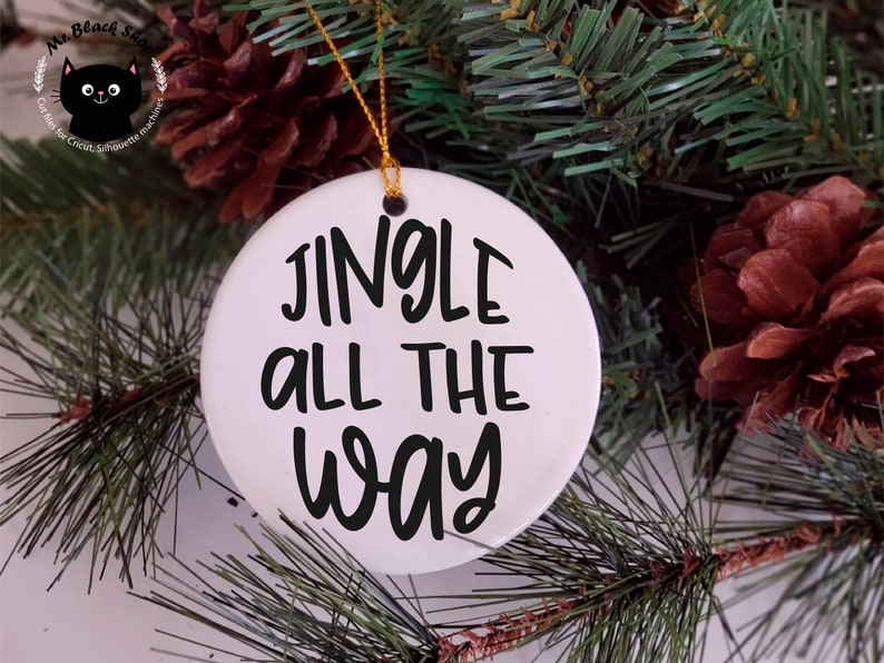 Download Christmas ornament svg bundle Christmas saying svg png | Etsy