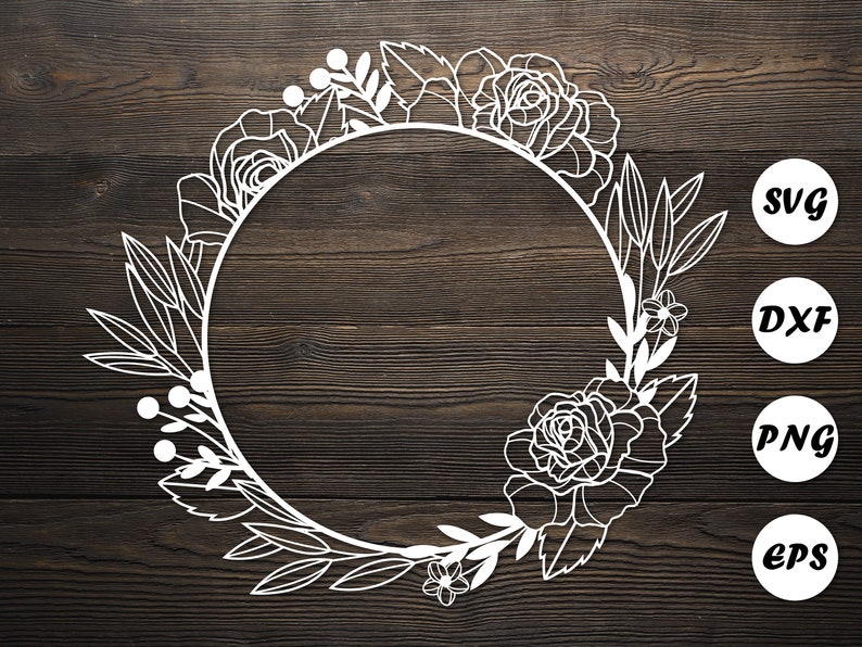 Download Flower Svg Spring Svg Circle Monogram Svg Flower Border Roses Svg Floral Clipart Flourish Svg Botanical Svg Floral Svg Files For Cricut Clip Art Art Collectibles Bookanyexpert Com