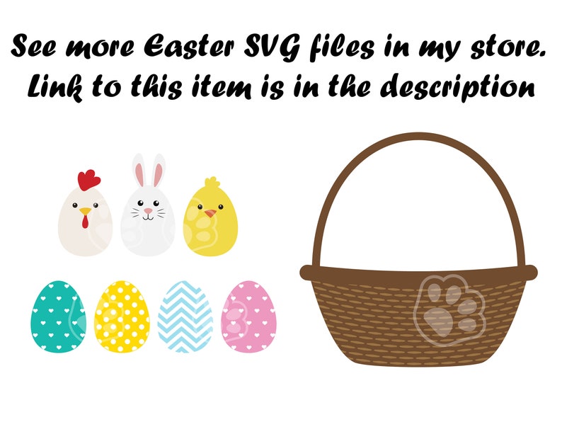 Easter eggs svg Egg hunt Easter basket stuffers Easter clipart Spring svg Easter svg bundle Happy easter svg png Easter svg files for Cricut