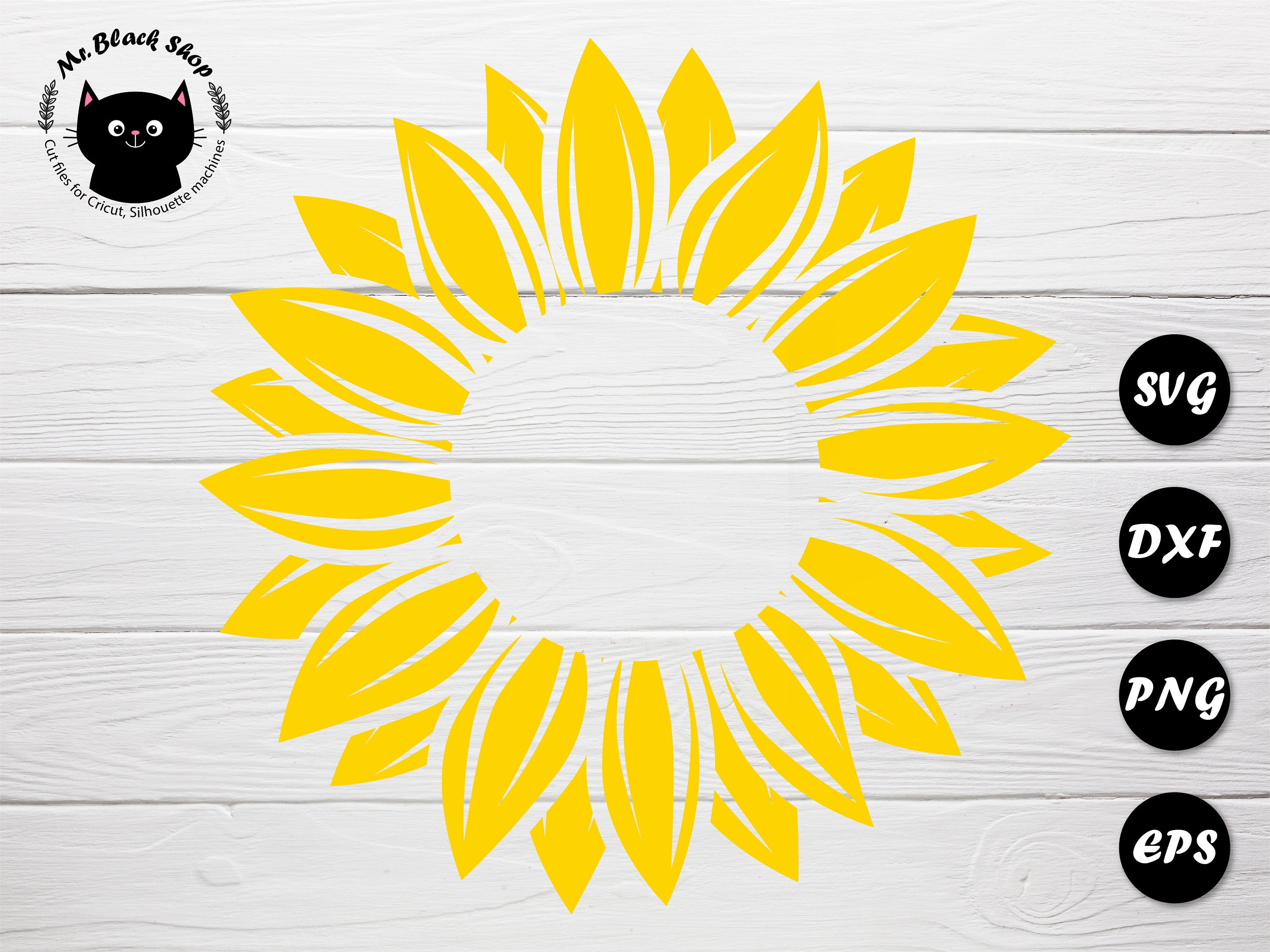 Free Free 162 Sunflower Circle Svg SVG PNG EPS DXF File