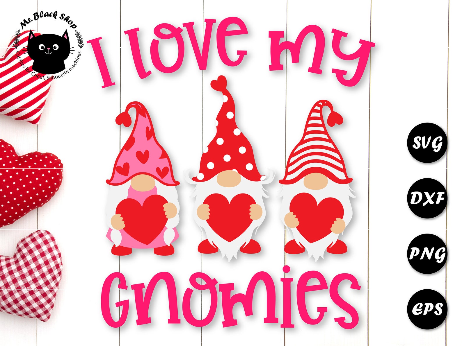 Download I love my gnomies svg Valentine gnome Gnomes png Gnomes ...