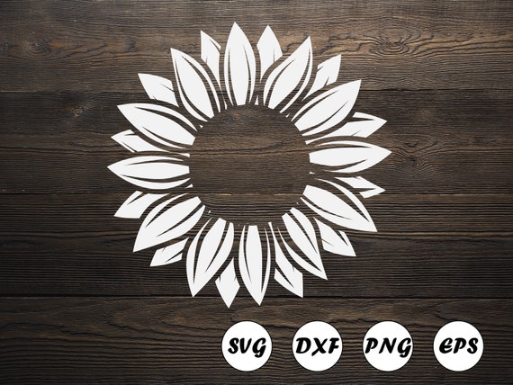 Free Free 127 Monogram Monogram Decal Sunflower Svg SVG PNG EPS DXF File