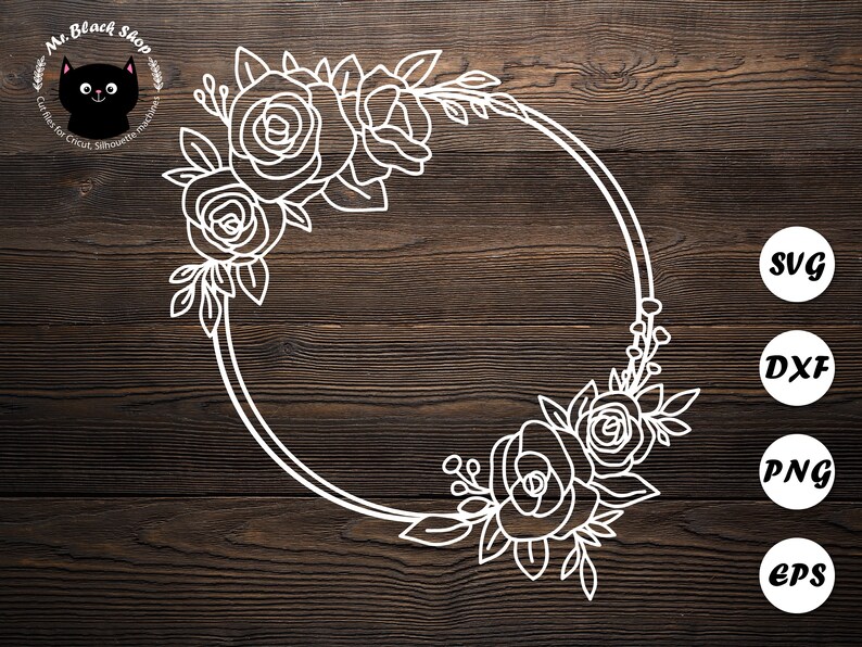 Download Floral Frame Svg Png Circle Monogram Svg Hand Drawn Flower Wreath Svg Floral Border Svg Wedding Sign Svg Floral Svg Cut Files For Cricut Clip Art Art Collectibles Vermontorganics Com