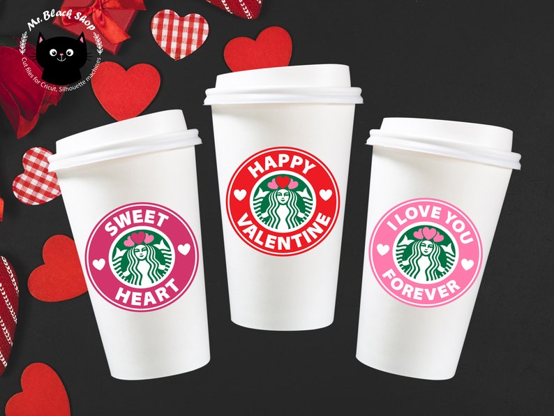 Download Valentine starbucks printable stickers svg png Starbucks ...