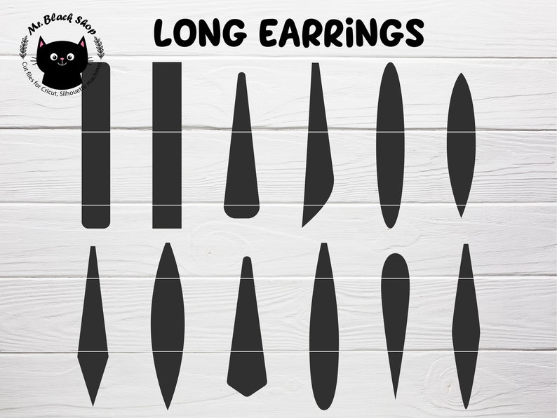 Download Earring svg bundle Earring template NO HOLES Faux leather ...