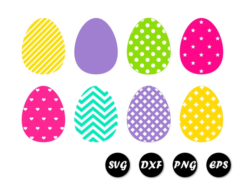 Easter eggs svg Egg hunt Easter basket stuffers Easter clipart Spring svg Easter svg bundle Happy easter svg png Easter svg files for Cricut