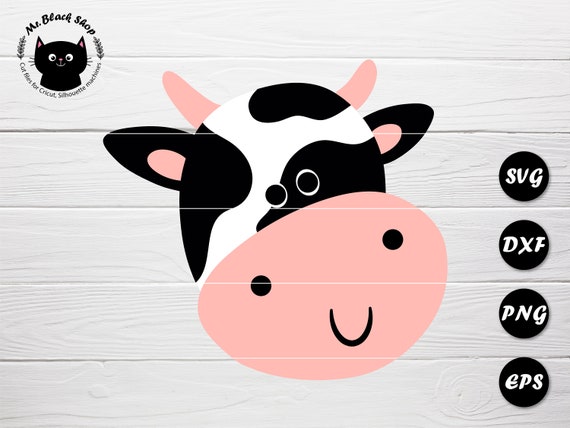Free Free 271 Baby Cow Face Svg SVG PNG EPS DXF File