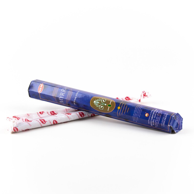 Incense Myrrh Incense Anti Stress Sleep Fix Cleansing Etsy