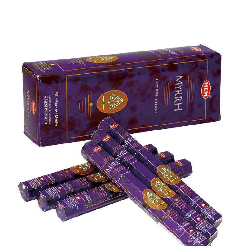 Incense Myrrh Incense Anti Stress Sleep Fix Cleansing Etsy