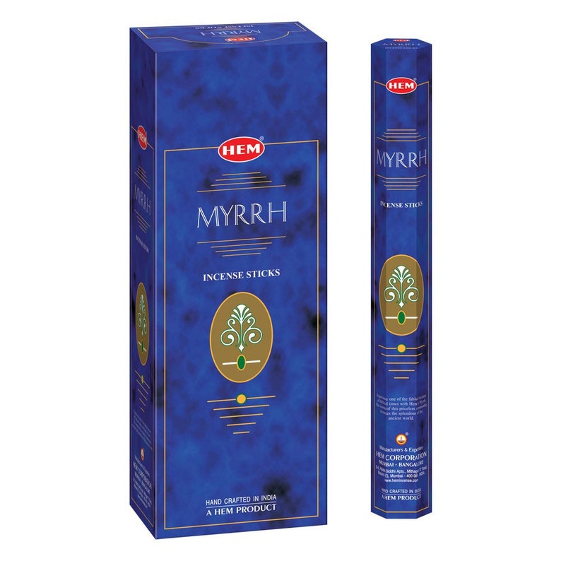 Incense Myrrh Incense Anti Stress Sleep Fix Cleansing Etsy