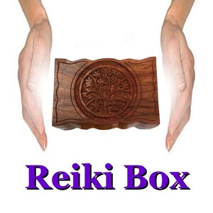 Reiki Box Requests Energy Healing Chakra Balancing Distance Healing Session reiki, crystal, anxiety relief, pain relief, psychic image 3