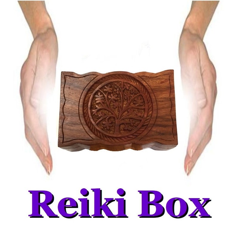 Reiki Box Requests Energieheilung Chakra Ausgleich Fernheilung Reiki, Kristall, Angstlinderung, Schmerzlinderung, psychisch Bild 3