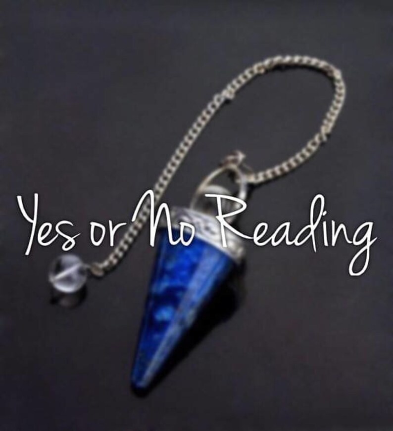 Divination Reading Pendulum Readings Sample 1 Question YES OR NO Questions image 5