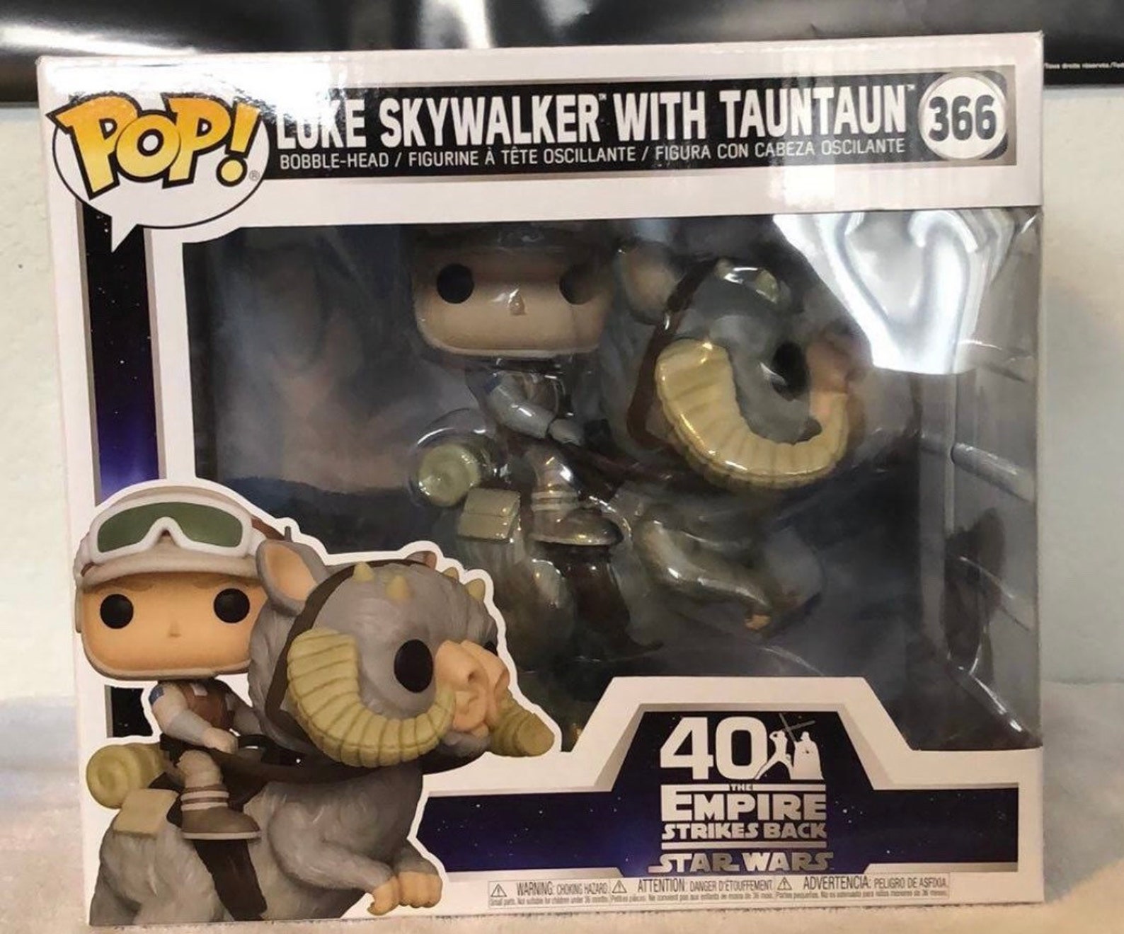 Luke Skywalker with Tauntaun funko pop | Etsy