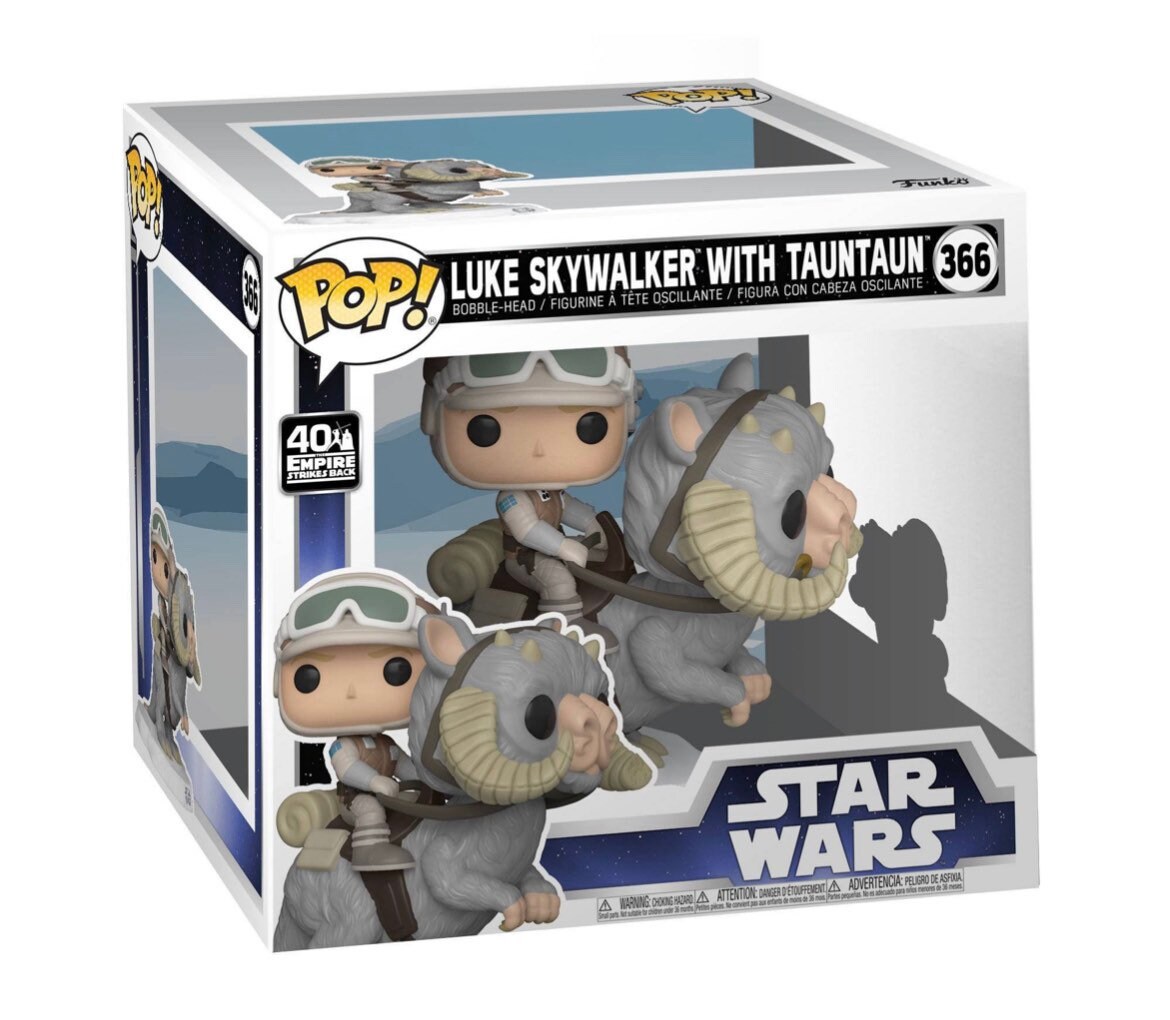 Luke Skywalker with Tauntaun funko pop | Etsy