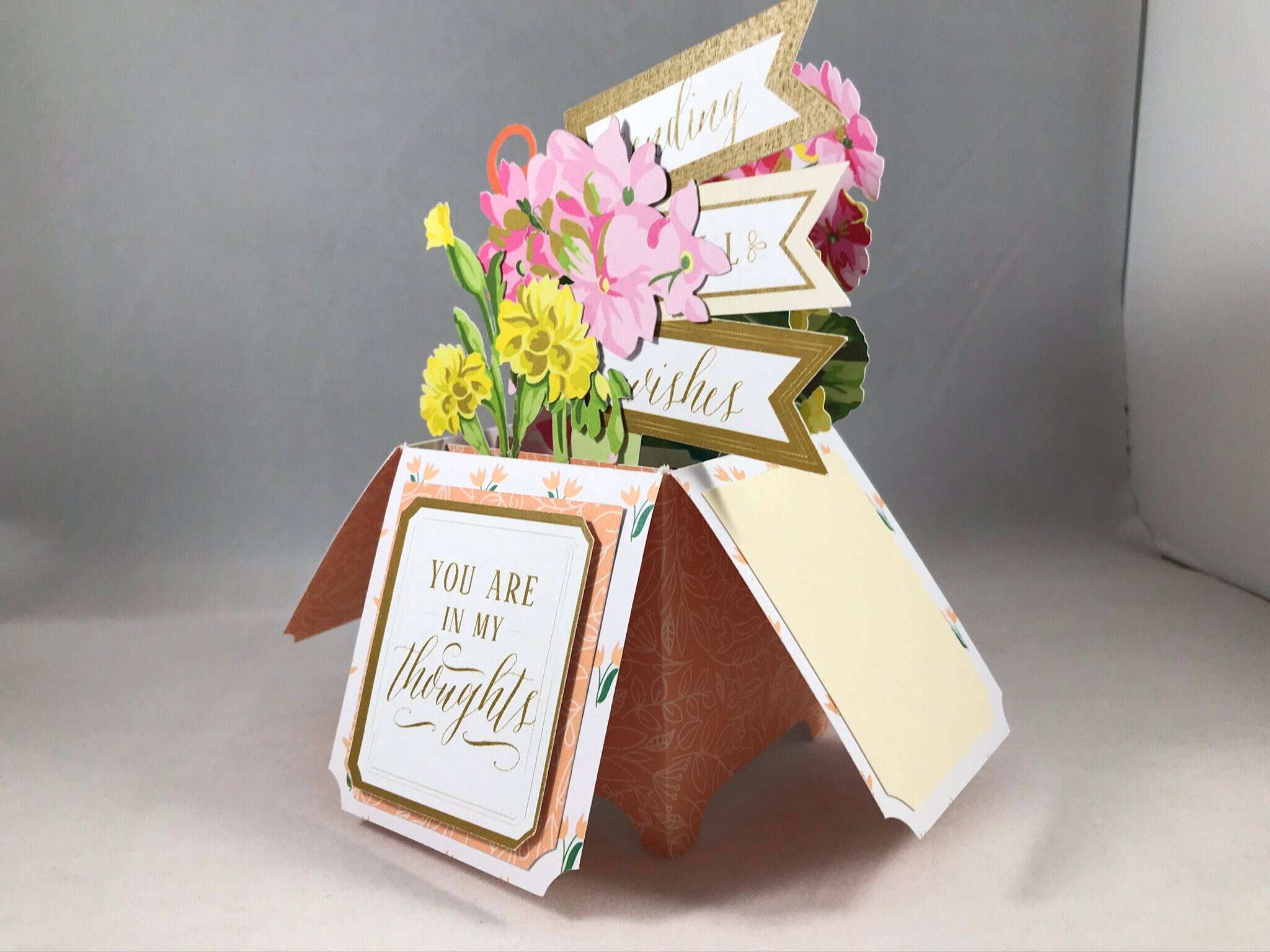 3D Get Well Pop up Card - Etsy