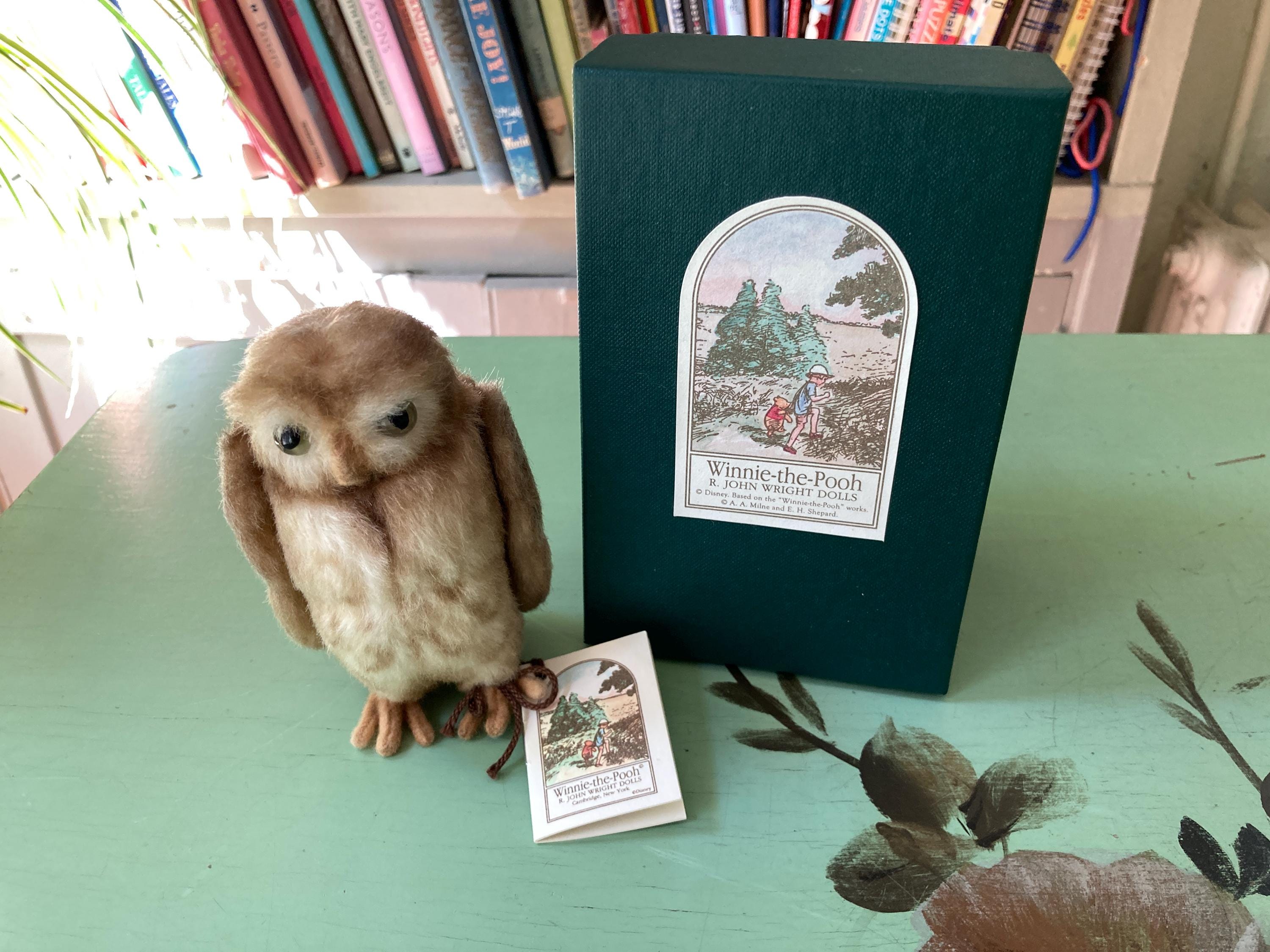 R. John Wright Winnie the Pooh Pocket Owl in A.A. Milne Style With