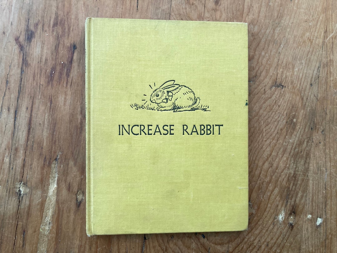 Tudor Rabbits Tasha Tudor Increase Rabbit Book, 1958, First Edition - Etsy