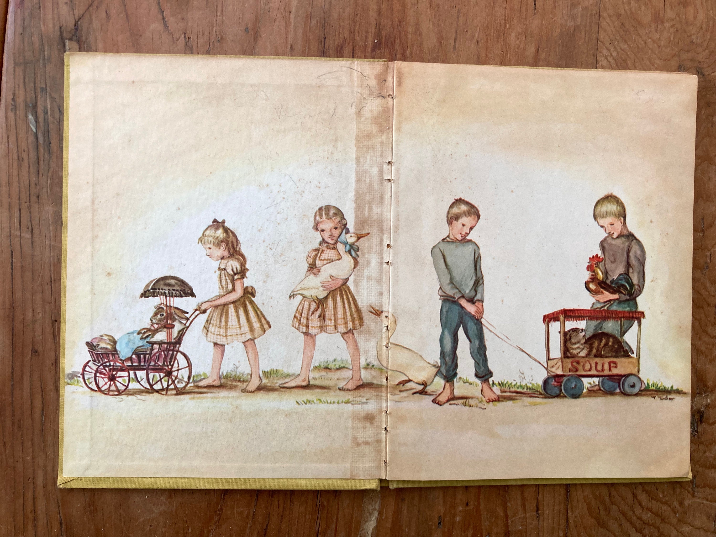 Tudor Rabbits Tasha Tudor Increase Rabbit Book, 1958, First Edition - Etsy