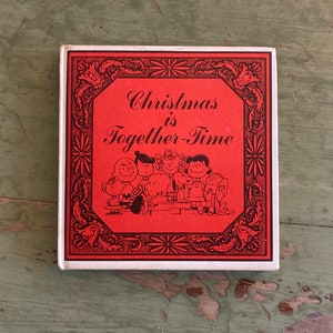 Christmas is Together Time, First Edition 1964, Peanuts, Charlie Brown Christmas book from 1964