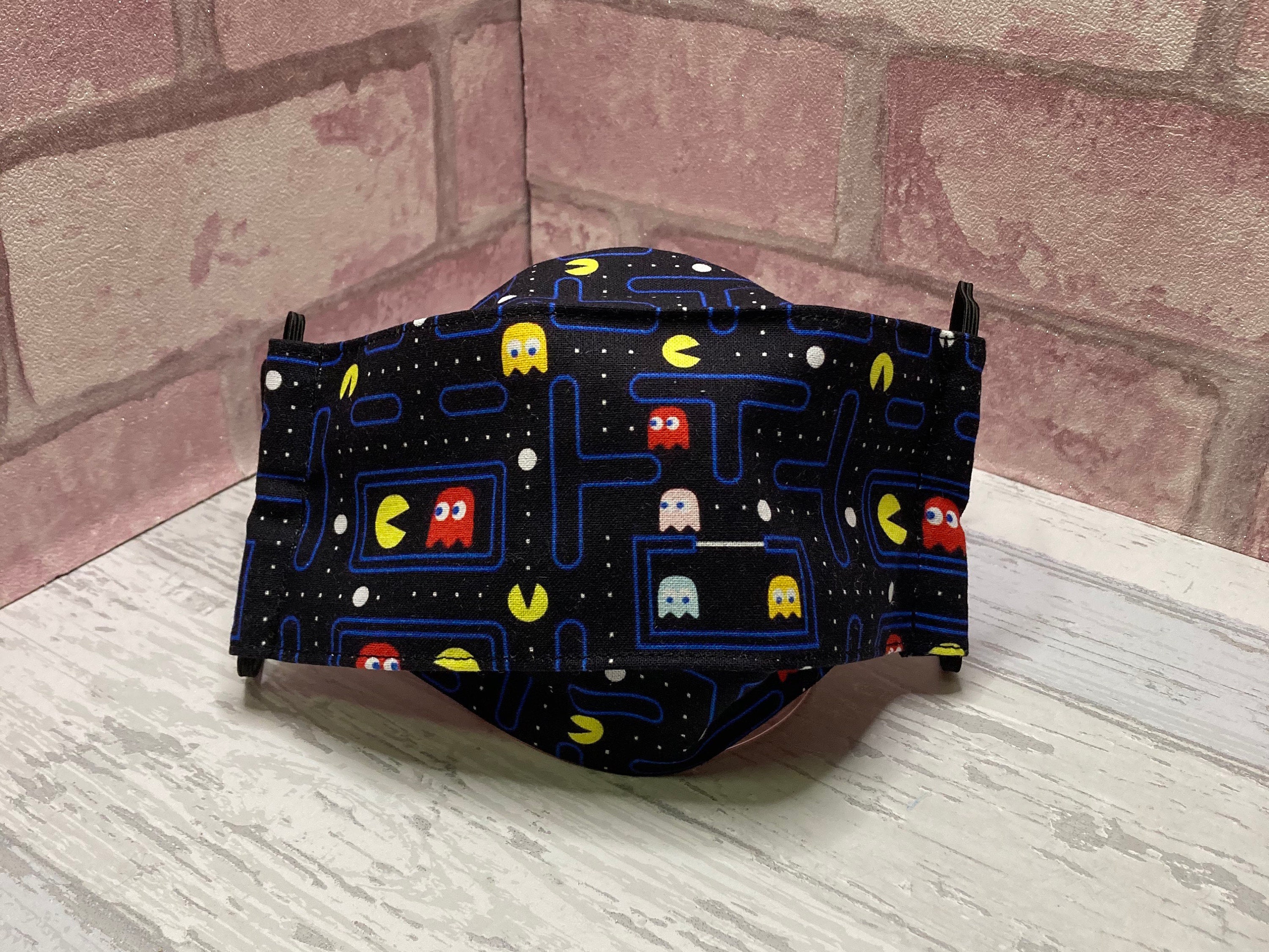PACMAN face mask pacman face mask non slip face mask Etsy
