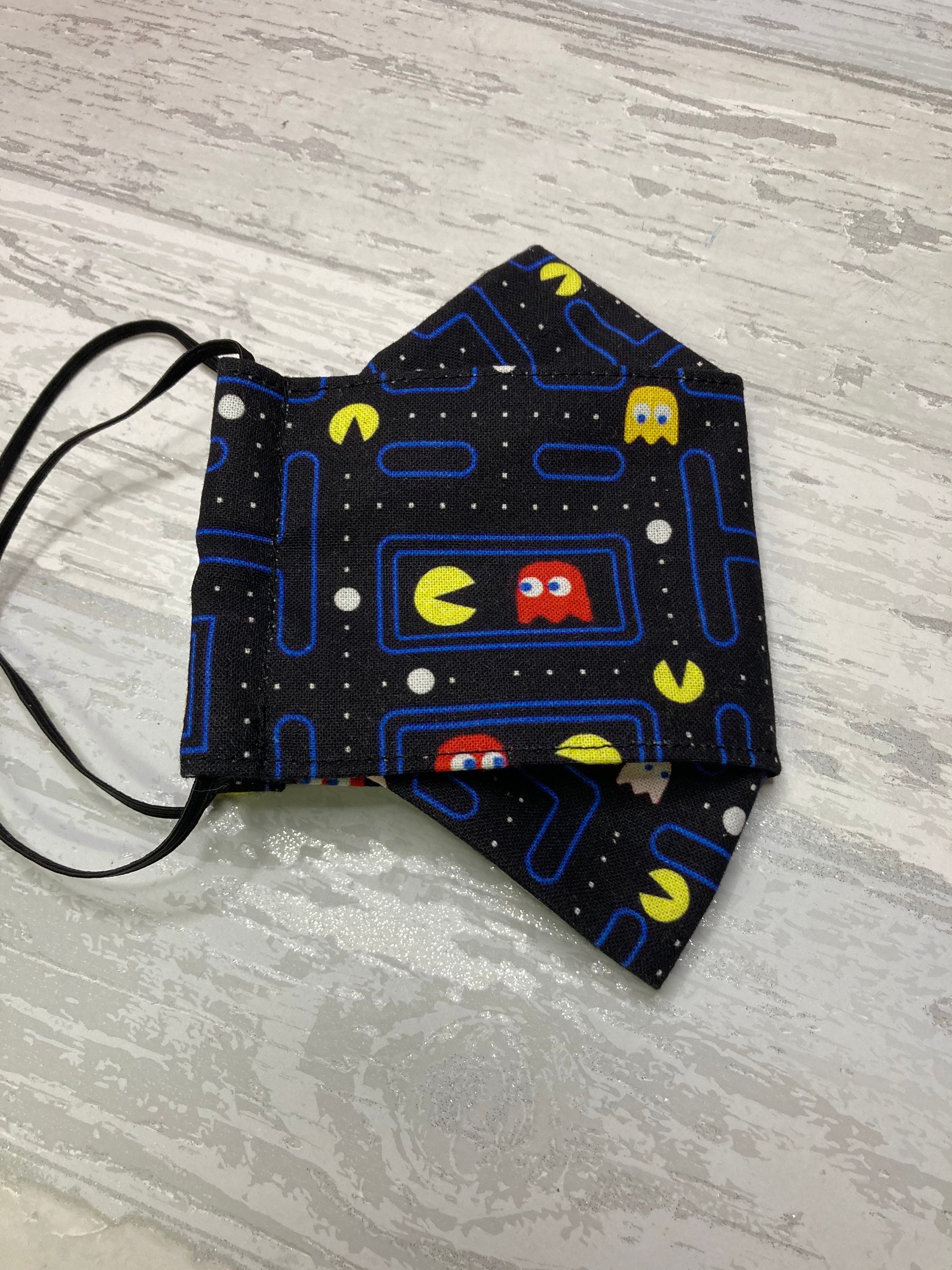 PACMAN face mask pacman face mask non slip face mask Etsy