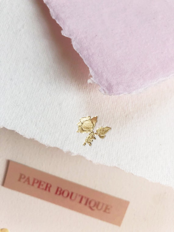 Mel Handmade cotton envelopes with uneven edges