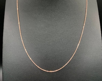 10K Diamond Cut Rolo Chain,10K Solid Rose Gold Rolo Chain,Diamond Cut Rolo Chain,Rose Gold Rolo Chain,Solid Rolo Chain, Fancy Rolo Chain