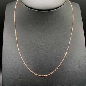 10K Diamond Cut Rolo Chain,10K Solid Rose Gold Rolo Chain,Diamond Cut Rolo Chain,Rose Gold Rolo Chain,Solid Rolo Chain, Fancy Rolo Chain