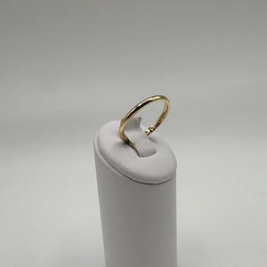 10 kt gouden trouwring, 2,08 mm trouwring, gouden bandring, 10 kt gouden band, gouden trouwring dames, gouden herentrouwring, trouwring
