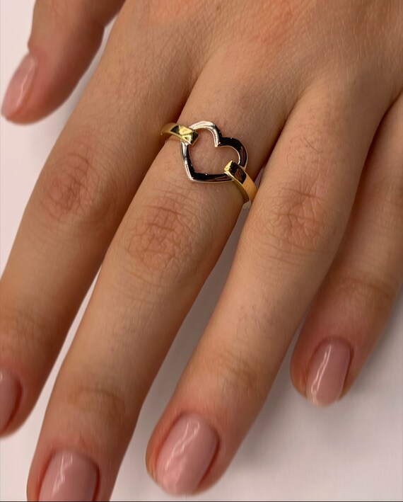 10k heart ring outlet