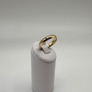 10K gouden trouwring, 4 mm trouwring, gouden bandring, 10K gouden band, gouden trouwring dames, gouden herentrouwring, trouwring