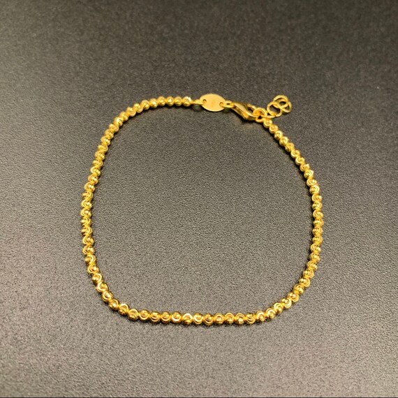10k gold bead bracelet deals