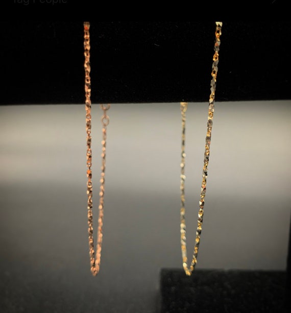 10k rose sale gold anklet