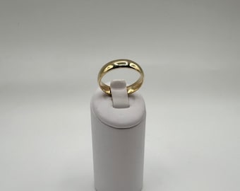 10K Gold Wedding Band, 5.11mm Wedding Band Ring, Gold Band Ring,10K Gold Band, Women's Gold Wedding Band,Mens Gold Wedding Band,Wedding Band