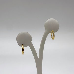 10K Gold Small Hoops, Gold Hoop Earrings, Gold Hoops, Minimalist Earrings, Simple Gold Earrings, Gold Earrings, Gold Hoop