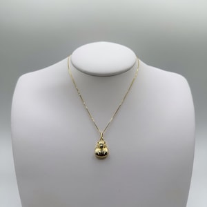 Gold Egyptian Pharaoh King Tut Pendant, 10K King Tut Pendant, Gold King Tut Pendant, King Tut Charm, Pharaoh King Tut Pendant, Egyptian King
