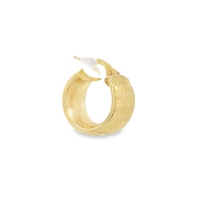 Small Gold Hoops, Thick Gold Hoops, Hoop Earrings, 10K Gold Hoops, Diamond Cut Hoop Earrings, Gold 10K Hoops, Fancy Earrings
