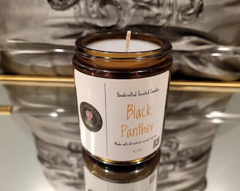 Black Panther 8oz AMBER JAR