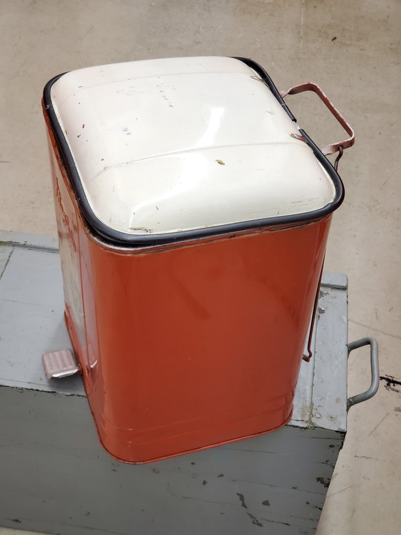 Vintage Magikan Trash Can Retro Decor Vintage Can Vintage Etsy