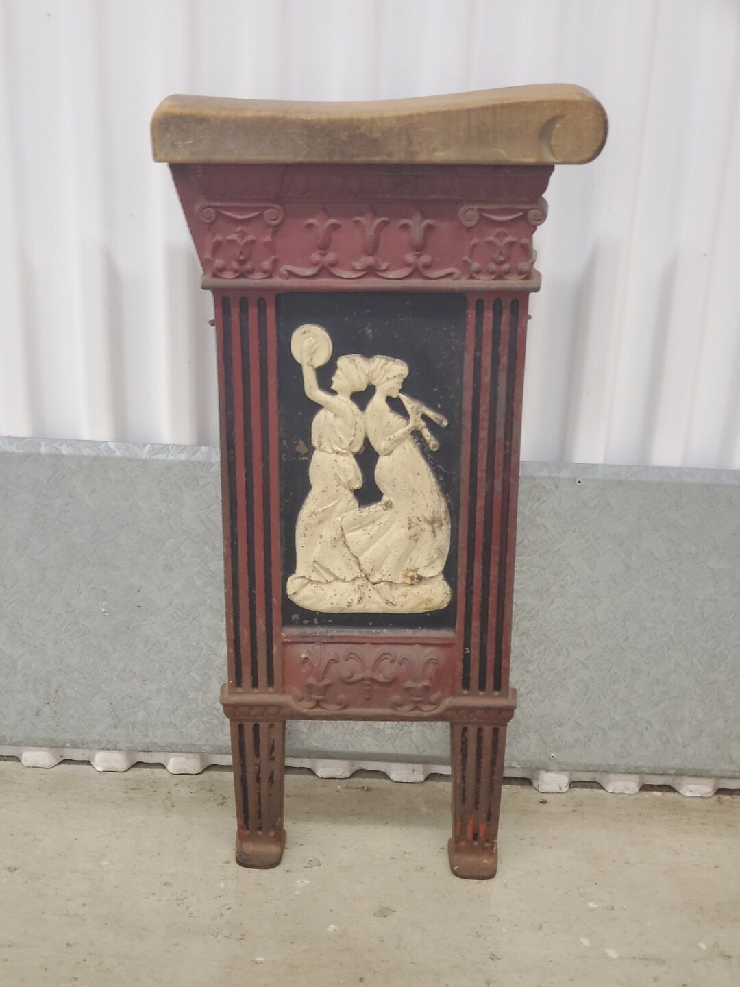 Cast Iron Movie Theater Seat End, Theater Wall Art, Antique Art Deco Etsy
