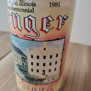 Vintage Beer Can Stenger Brewery Naperville IL