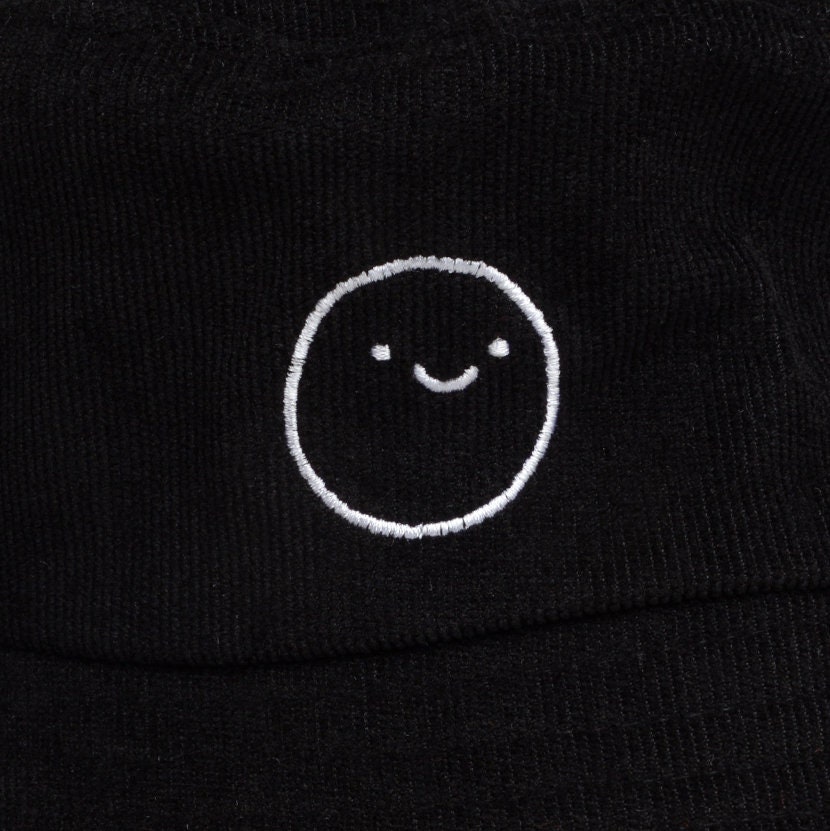 Embroidered Smiley Bucket Hat | Custom Colors | Unisex | Smile | Smiley ...