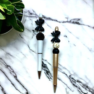 Custom Made Beaded Pen, Teacher, Nurse, Student, School, Office, Stationary, Gift